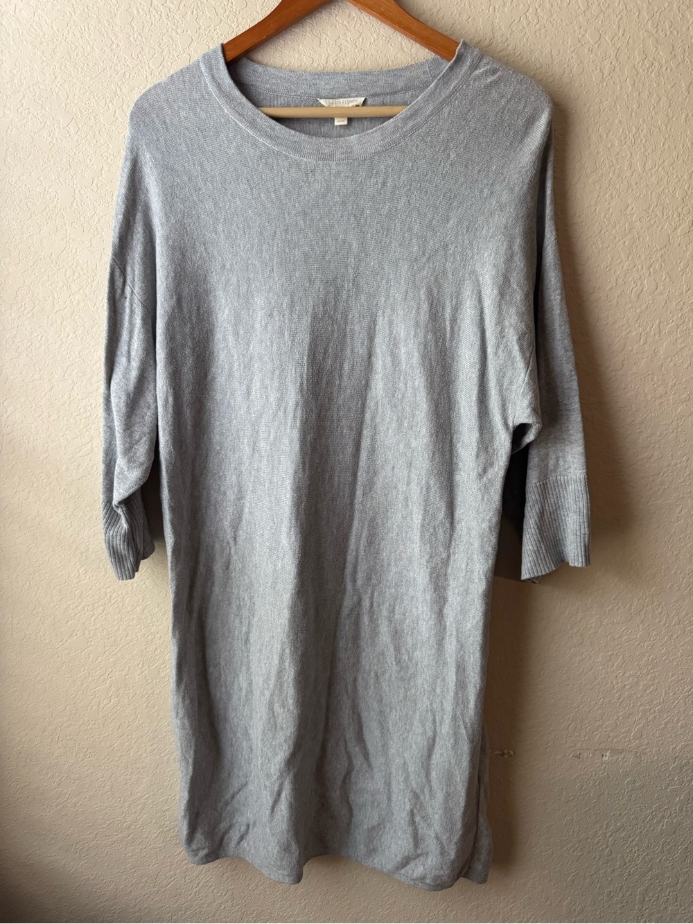 Eileen Fisher Organic Cotton Sweater Dress